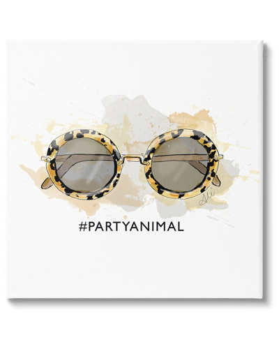 Stupell Party Animal Glam Sunglasses Canvas Wall Art By Alison Petrie