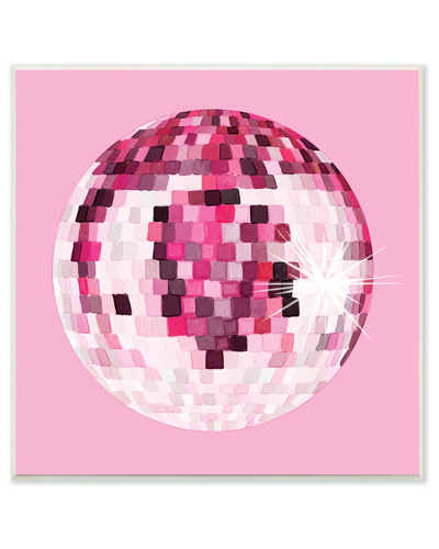 Stupell Dazzling Pink Disco Ball Wall Plaque Wall Art By Hey Bre Creative Studio