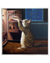 Stupell Midnight Snack Aquarius Cat Wall Plaque Wall Art By Lucia Heffernan
