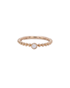 Diana M. 14k Rose Gold 0.12 Ct. Tw. Diamond Ring