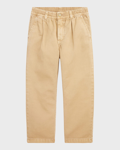 POLO RALPH LAUREN BOY'S EASY PLEATED TWILL PANTS