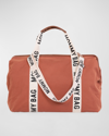 Childhome Signature Mommy Diaper Bag In Terracotta