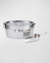 FORTESSA CRAFTHOUSE BY FORTESSA SIGNATURE OVAL ICE BUCKET WITH SCOOP