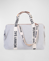 Childhome Signature Mommy Diaper Bag In Off-white