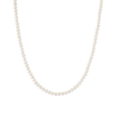 Aurate New York Classic Pearl Necklace In Yellow