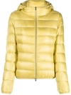 Herno Giada Down Jacket In Yellow