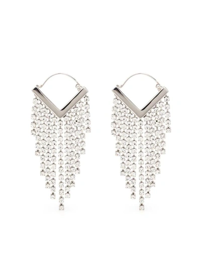 Isabel Marant Earrings In Transparent Silver