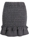 Isabel Marant Étoile Isabel Marant Etoile Dorlea Skirt In Grey
