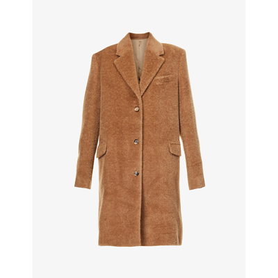 Totême Wool And Alpaca-blend Coat In Beige