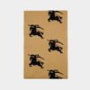 Burberry All Over Scarf In Brown