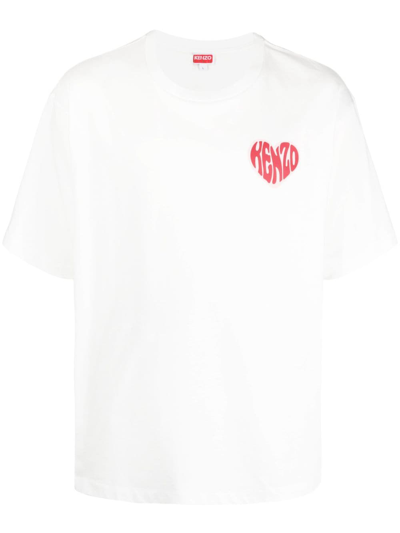 Kenzo T-shirt In Off White