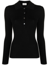 P.a.r.o.s.h Slim-fit Polo Shirt In Schwarz