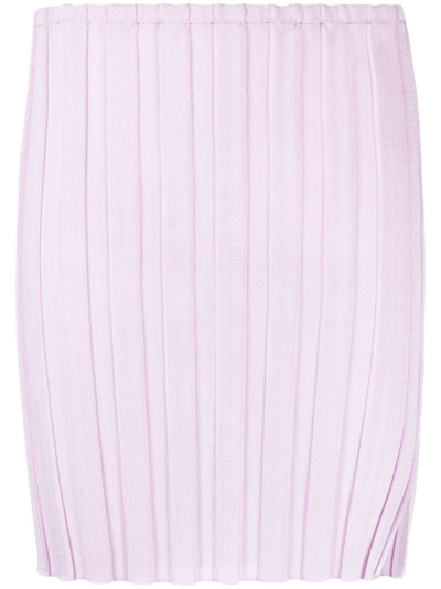 A. Roege Hove Katrine Mini Skirt In Purple