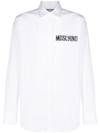 MOSCHINO LOGO-PRINT COTTON SHIRT