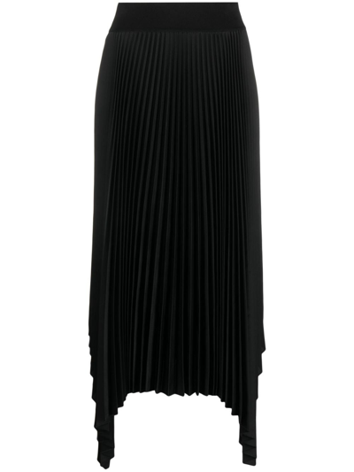 JOSEPH ADE PLEATED MIDI SKIRT