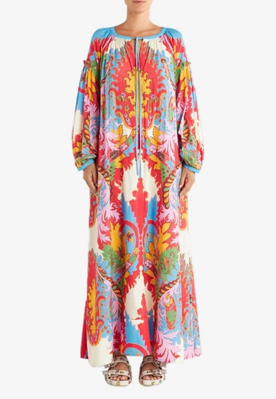 Etro Tunic Dress With Archive Paisley Print In Printed