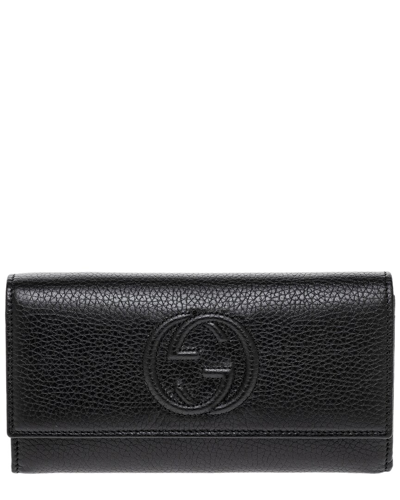 Gucci Soho Leather Continental Wallet