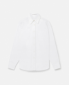 Stella Mccartney Regenerative Cotton Boyfriend Shirt In Pure White