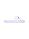Adidas Originals "adilette Lite" Slide Sandals In White