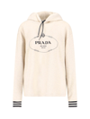 PRADA LOGO HOODIE