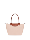 Longchamp `le Pliage Original` Medium Tote Bag In Beige