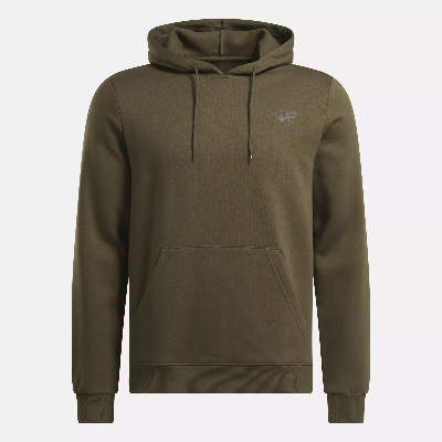 Reebok Identity Fleece Over-the-head Hoodie In Green