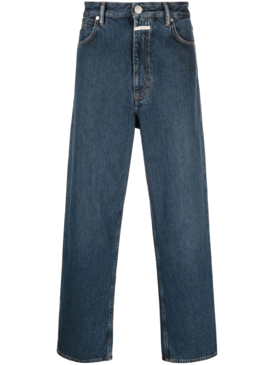Closed Mid-rise Straight-leg Jeans In Blue