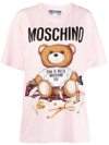 MOSCHINO TEDDY BEAR-PRINT COTTON T-SHIRT