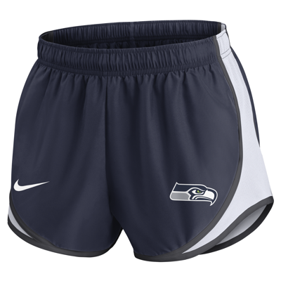 Nike Women's Dri-fit Tempo (nfl Seattle Seahawks) Shorts In Blue