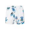 Etro Flower Print Nylon Swim Shorts In White