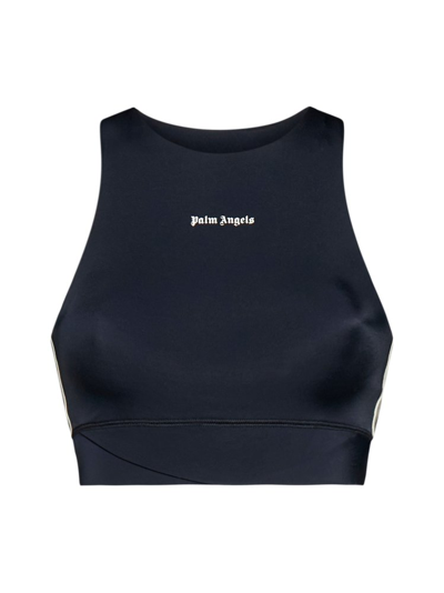 Palm Angels Sports Top In Nero