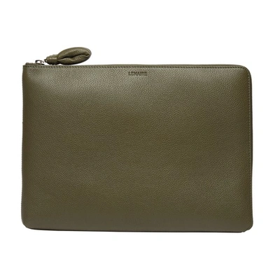 Lemaire Briefcase In Dark_moss