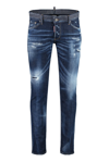 DSQUARED2 DSQUARED2 DISTRESSED SKINNY STUDDED JEANS