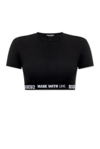 DSQUARED2 DSQUARED2 LOGO PRINTED CROPPED T