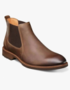 Florsheim Men's Lodge Plain Toe Gore Boot - Medium In Brown In Brown