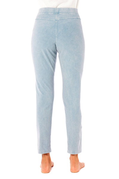 Angel High Waisted Legging In Denim In Blue