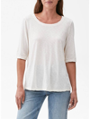 Michael Stars Crewneck Tee In Beige