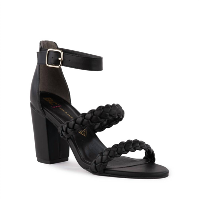 Bc Footwear Wanna Be Heels Sandal In Off White In Black