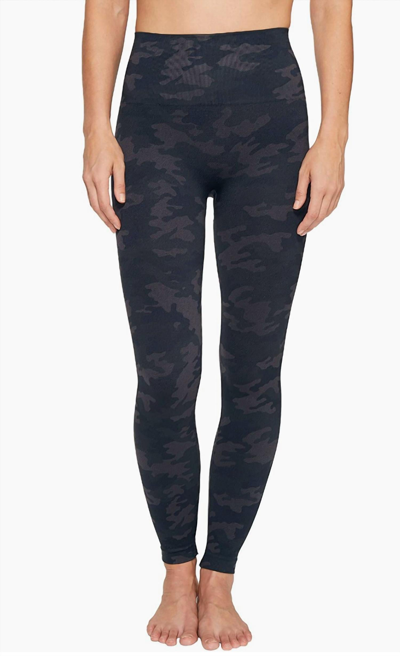 Spanx Look At Me Now Legging In Black Camo