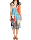 Johnny Was Layla Bias Dress In Multi
