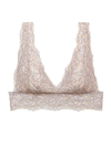 Cosabella Pret-a-porter Longline Bralette In Rose Dawn/pink Passion In Multi