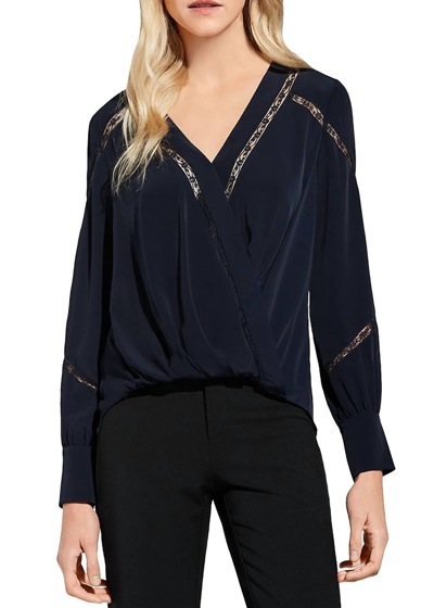 Bailey44 Corinne Top In Twilight In Blue