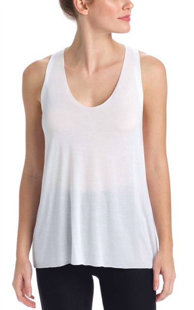 Commando Covet Racerback Tank Top In White