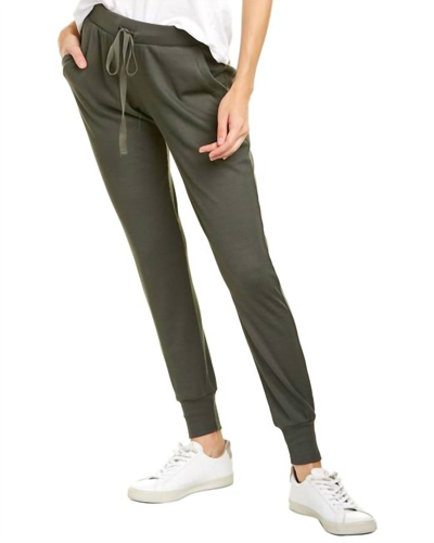Terez Waffle Jogger Pant In Green