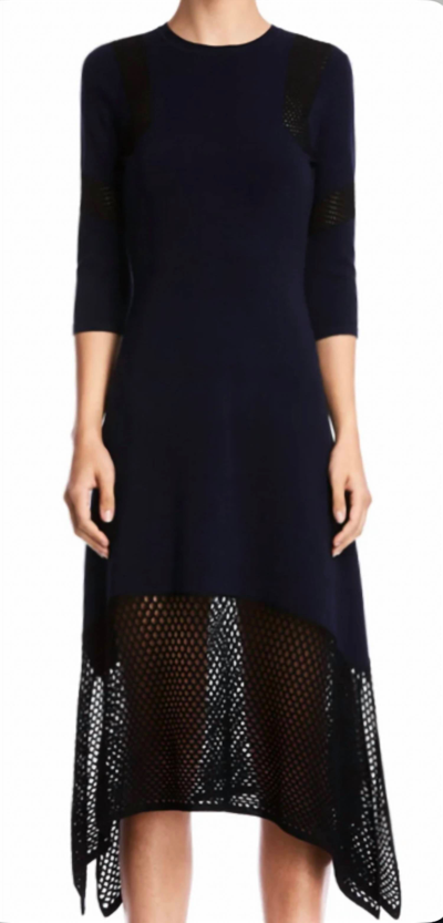 Bailey44 Beckett Dress In Twilight/black In Multi