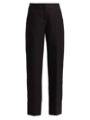 Max Mara Black Triacetate Blend Trousers In Black
