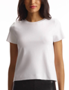 Commando Essential Cotton Crewneck Tee In White