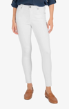 KUT FROM THE KLOTH CONNIE HIGH RISE ANKLE SKINNY JEAN IN WHITE