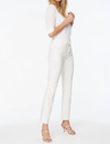 NYDJ SLIM BOOTCUT ANKLE W/FRAY IN WHITE