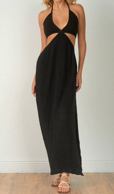 black halter dress formal short Halter Neck Short Black Backless Prom Dresses, Open Back Short Black Formal Homecoming Dresses, US 4 / Custom Color / No Rush main image 0